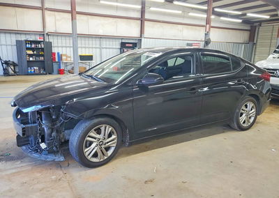 2019 Hyundai Elantra Sel, daño Frontal, Copart lote 70300446, foto 1 de 12