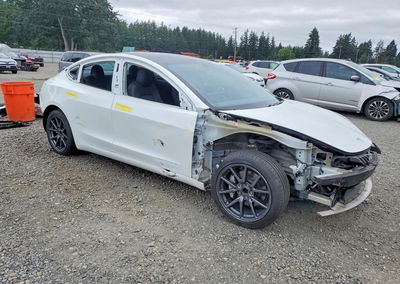 2019 Tesla Model 3, daño Lateral, Copart lote 58489976, foto 4 de 13