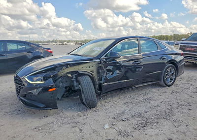 2023 Hyundai Sonata Sel, Side damage, Copart lot 70176026