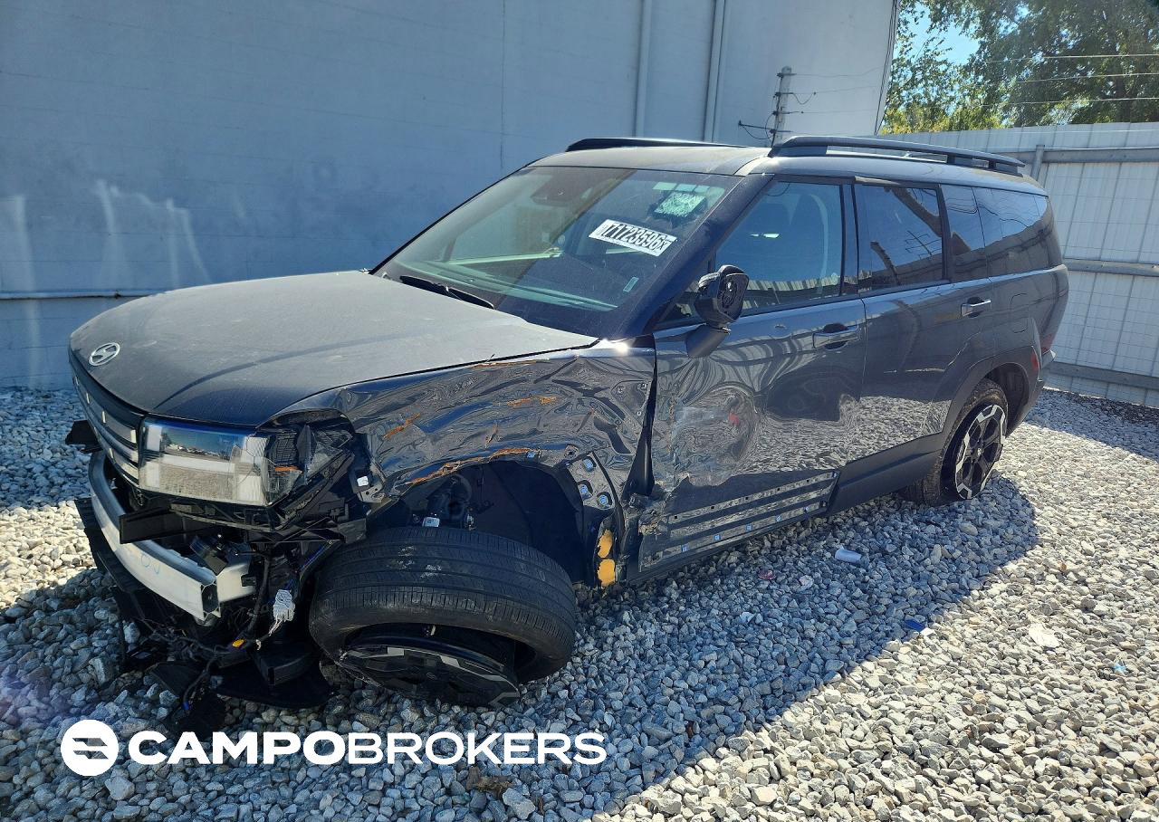 2026 Hyundai Santa Fe Sel, Front End damage, Copart lot 71723596