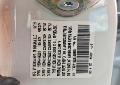 2019 Honda Cr-v Exl, daño Frontal, Copart lote 69488676, foto 13 de 13