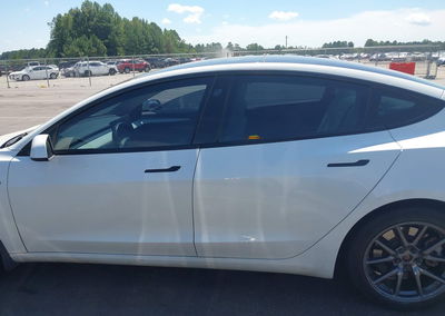 2021 Tesla Model 3 Standard Range Plus Rear-wheel Drive, Right Side damage, Iaai lot 46080255, photo 13 of 15