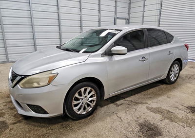 2019 Nissan Sentra Sv, daño Abolladuras/rayones menores, Copart lote 67576536