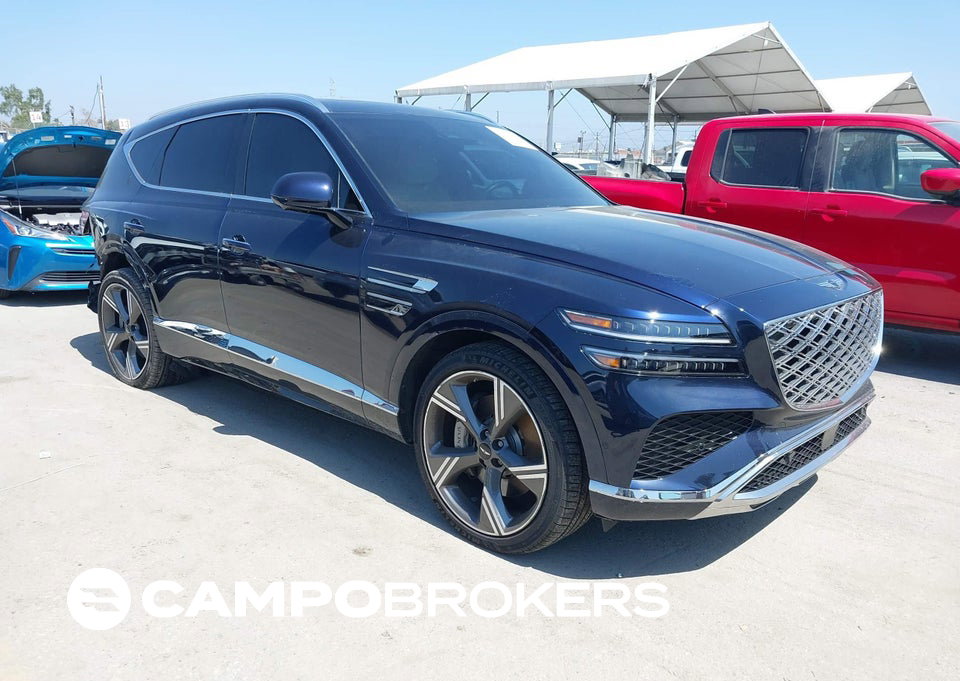 2025 Genesis Gv80 3.5t Prestige Awd, daño Trasero derecho, Iaai lote 46094800
