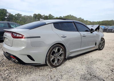 2021 Kia Stinger Gt-line, daño Frontal, Copart lote 71775536, foto 3 de 12