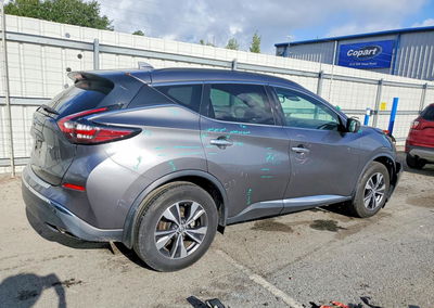 2021 Nissan Murano Sv, daño Frontal, Copart lote 63857516, foto 3 de 14