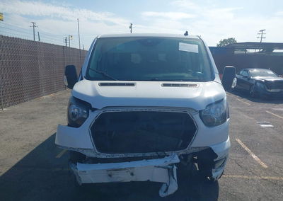 2024 Ford Transit-350 Passenger Van Xlt, Front End damage, Iaai lot 45842816, photo 12 of 17