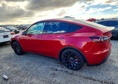 2022 Tesla Model Y, Front End damage, Copart lot 74309386, photo 2 of 13