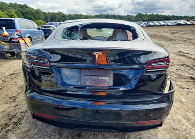 2022 Tesla Model S, uszkodzenie: Ao, Copart lot 70131526, zdjęcie 6 z 14