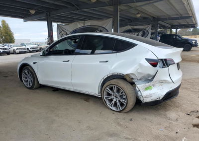 2023 Tesla Model Y, daño Trasero, Copart lote 73376096, foto 2 de 15