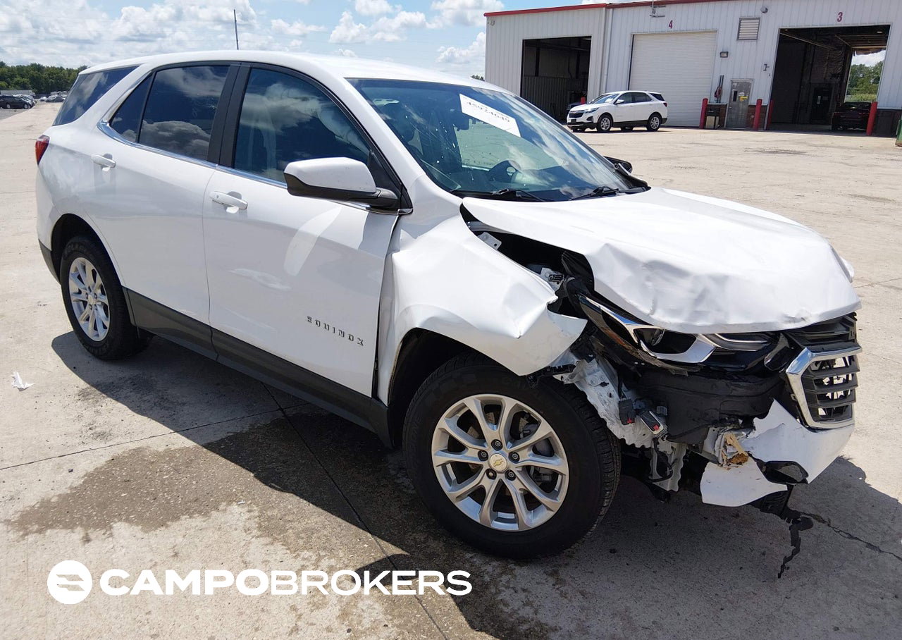 2021 Chevrolet Equinox Awd Lt, daño Frontal, Iaai lote 45924649