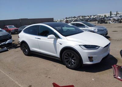 2019 Tesla Model X 100d/75d/long Range, daño Trasero, Iaai lote 45841570