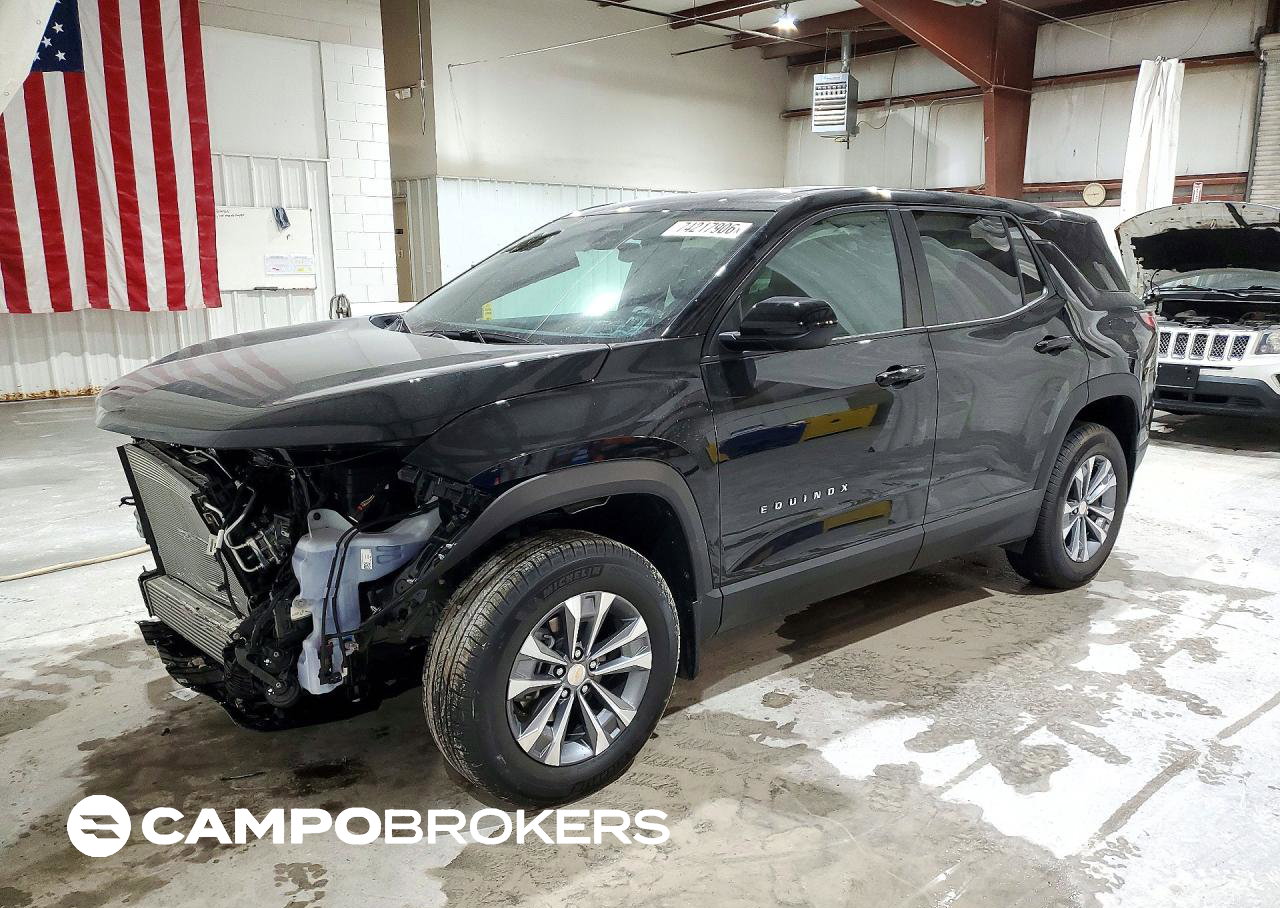 2026 Chevrolet Equinox Lt, Front End damage, Copart lot 74217906