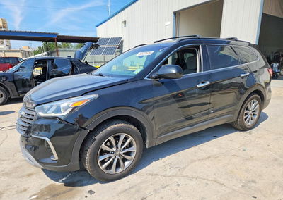 2019 Hyundai Santa Fe, Front End damage, Copart lot 70232626