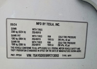 2024 Tesla Model Y, uszkodzenie: Tył, Copart lot 68897436, zdjęcie 14 z 16