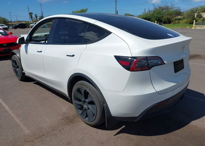 2023 Tesla Model Y Awd/long Range Dual Motor All-wheel Drive, uszkodzenie: Przód, Iaai lot 46430259, zdjęcie 3 z 12