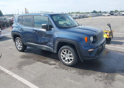 2023 Jeep Renegade Latitude 4x4, Right Side damage, Iaai lot 46205680