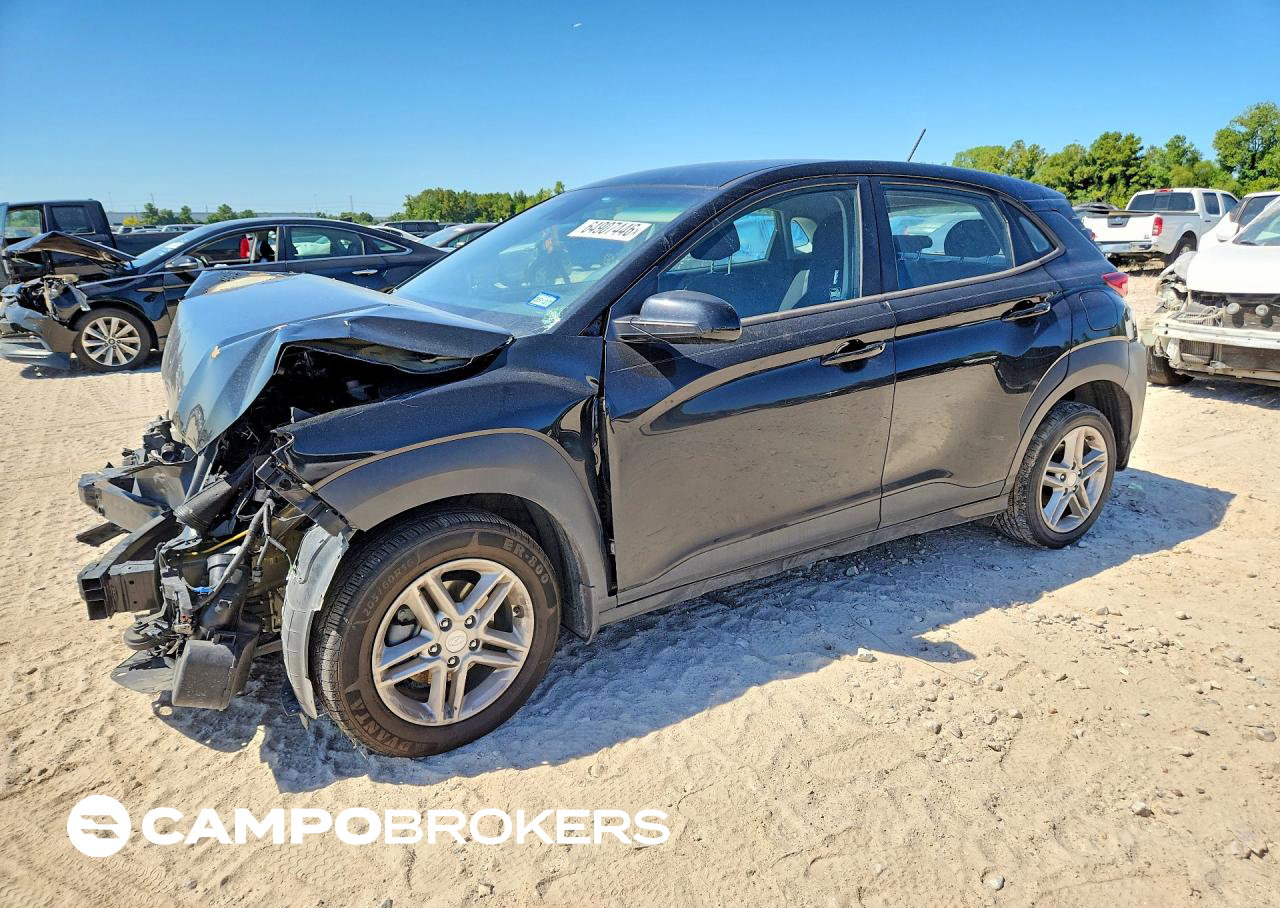 2020 Hyundai Kona Se, daño Frontal, Copart lote 64907446