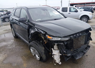 2019 Hyundai Santa Fe Sel, Front End damage, Iaai lot 45599256