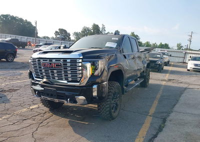 2024 Gmc Sierra 2500hd 4wd  Standard Bed Denali, Front & Rear damage, Iaai lot 46032424, photo 6 of 15