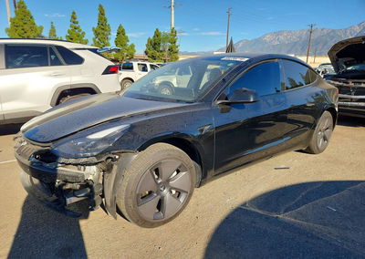 2023 Tesla Model 3, daño Lateral, Copart lote 68230216