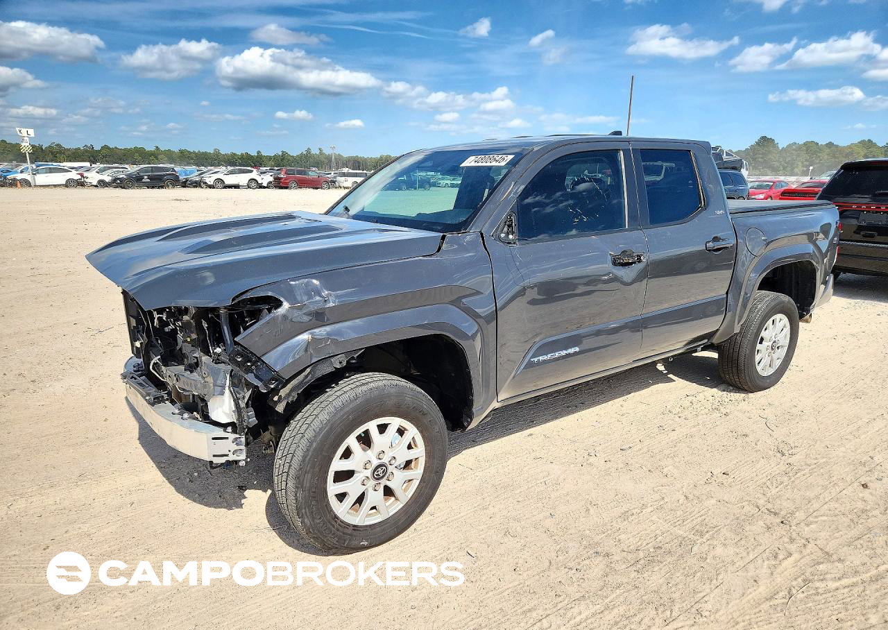 2025 Toyota Tacoma Sr5, пошкодження: Передня частина, Copart лот 74808646