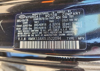 2020 Hyundai Kona Se, daño Frontal, Copart lote 64907446, foto 13 de 15