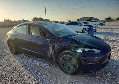 2023 Tesla Model 3, daño Frontal, Copart lote 67030556, foto 4 de 14