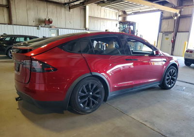2023 Tesla Model X, daño Lateral, Copart lote 65648366, foto 3 de 14