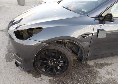 2023 Tesla Model Y Awd/long Range Dual Motor All-wheel Drive, daño Frontal izquierdo, Iaai lote 46063947, foto 6 de 20