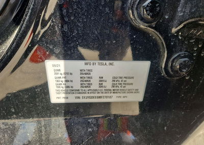 2021 Tesla Model Y, uszkodzenie: Przód, Copart lot 66524816, zdjęcie 13 z 15