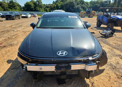 2025 Hyundai Sonata Sel, daño Frontal, Copart lote 69185296, foto 5 de 12