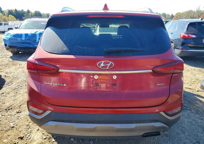 2019 Hyundai Santa Fe Ultimate 2.4l, Mechanical damage, Copart lot 74186136, photo 6 of 13