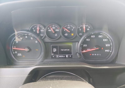 2021 Chevrolet Silverado 1500 4wd  Short Bed Custom Trail Boss, daño Trasero izquierdo, Iaai lote 46080315, foto 7 de 16