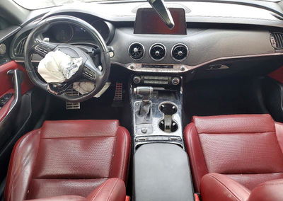 2021 Kia Stinger Gt-line, daño Frontal, Copart lote 71775536, foto 8 de 12