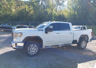 2021 Gmc Sierra 2500hd 4wd  Standard Bed Slt, daño Trasero, Iaai lote 46159539, foto 14 de 15