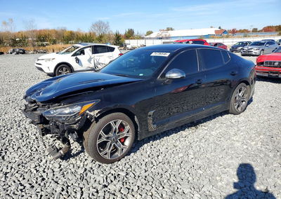 2019 Kia Stinger Gt, daño Frontal, Copart lote 74736546