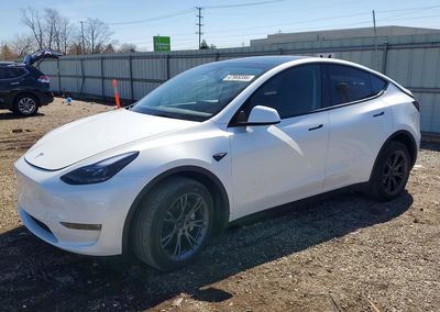 2024 Tesla Model Y, Side damage, Copart lot 47969356