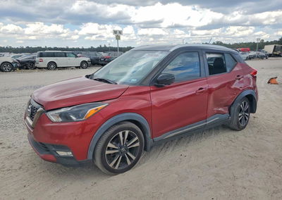 2019 Nissan Kicks Sr, daño Lateral, Copart lote 70990866, foto 1 de 15