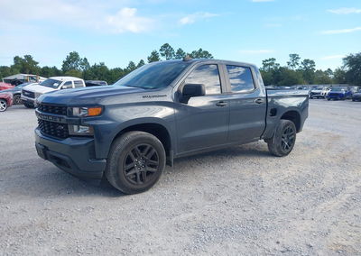 2022 Chevrolet Silverado 1500 Ltd 2wd  Short Bed Custom, пошкодження: Задня частина, Iaai лот 46267762, фото 2 з 18