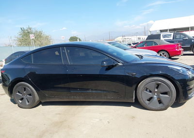 2023 Tesla Model 3 Rear-wheel Drive, Left Front damage, Iaai lot 46222190, photo 13 of 19