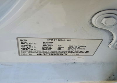 2026 Tesla Model Y, uszkodzenie: Bok, Copart lot 69553206, zdjęcie 12 z 14