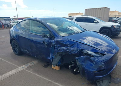 2023 Tesla Model Y Awd/long Range Dual Motor All-wheel Drive, daño Frontal derecho, Iaai lote 46141984