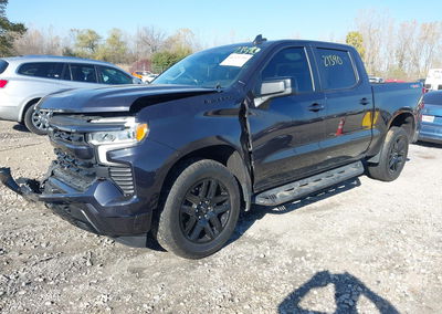 2023 Chevrolet Silverado 1500 4wd  Short Bed Rst, uszkodzenie: Prawy bok, Iaai lot 46321390, zdjęcie 2 z 16