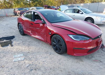 2022 Tesla Model S Dual Motor All-wheel Drive, uszkodzenie: Prawy bok, Iaai lot 46305505