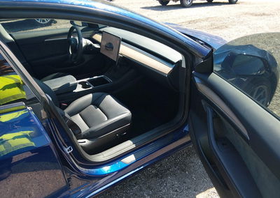 2023 Tesla Model 3 Rear-wheel Drive, Left Front damage, Iaai lot 45582992, photo 5 of 15