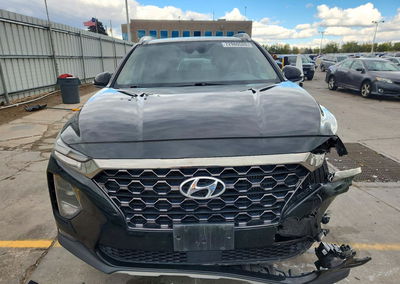 2019 Hyundai Santa Fe Limited 2.0t, uszkodzenie: Przód, Copart lot 72960526, zdjęcie 5 z 16