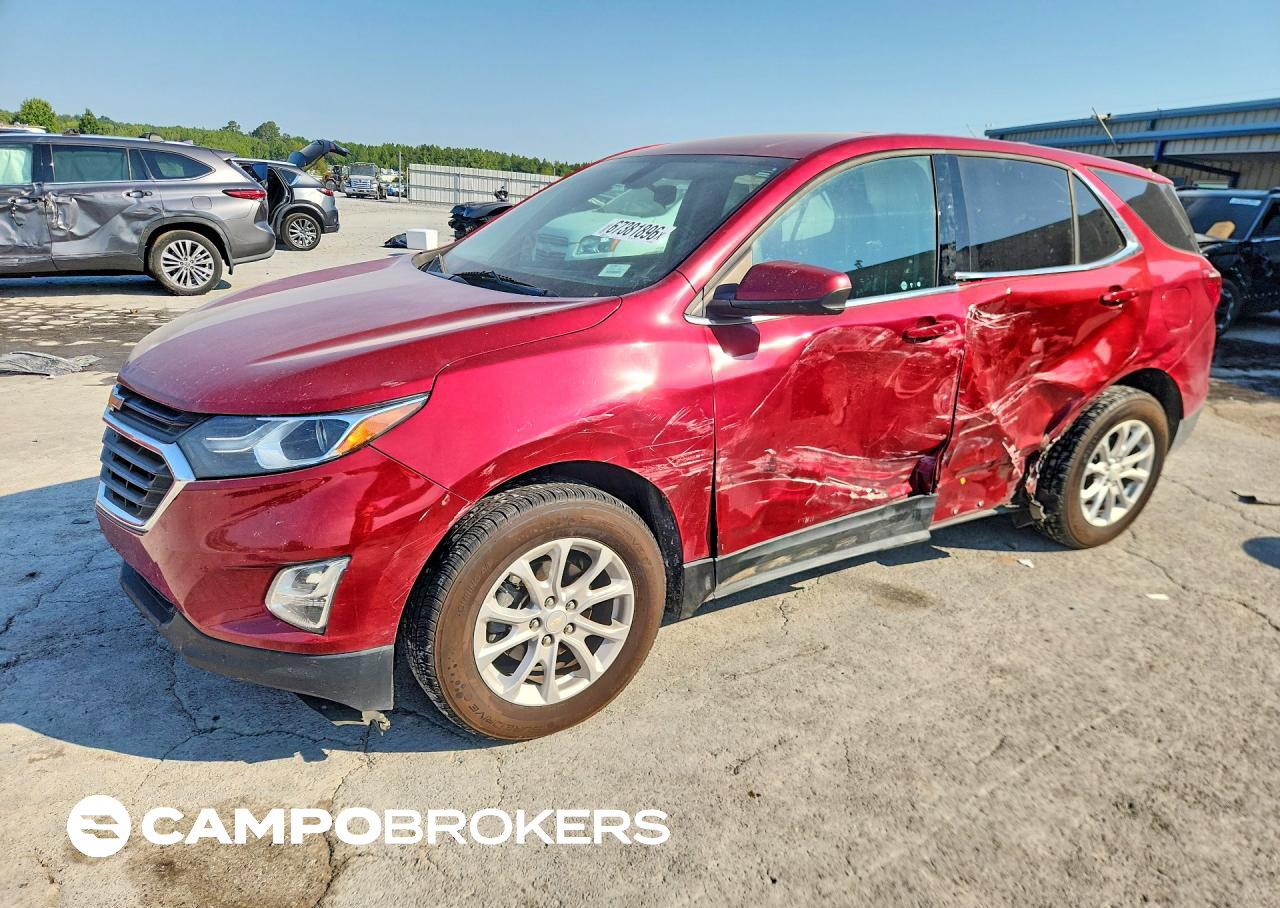 2019 Chevrolet Equinox Lt, uszkodzenie: Bok, Copart lot 67381896