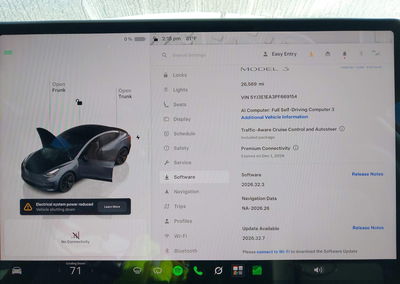 2023 Tesla Model 3 Rear-wheel Drive, daño Frontal, Iaai lote 46332017, foto 18 de 21