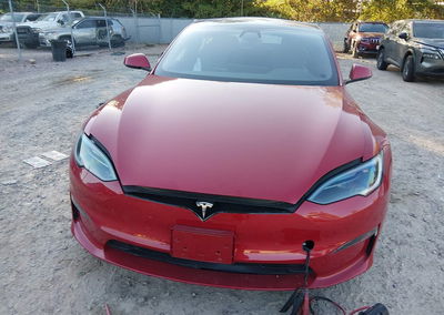 2022 Tesla Model S Dual Motor All-wheel Drive, uszkodzenie: Prawy bok, Iaai lot 46305505, zdjęcie 11 z 15